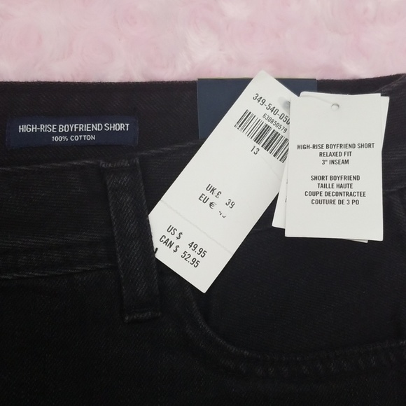 NWT Hollister High Rise Distressed Jean Shorts - Picture 3 of 6